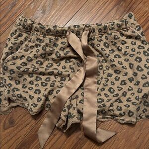Abercrombie & Fitch Brown Leopard Print Sleepwear